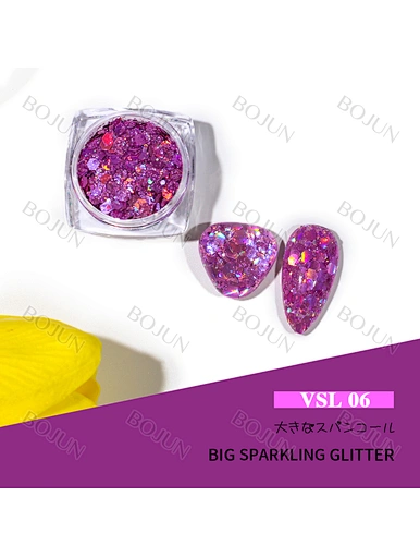Mixed Sparkling Solvent Resistant Sequins